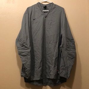 Grey soccer goalie jersey Nike dryfit